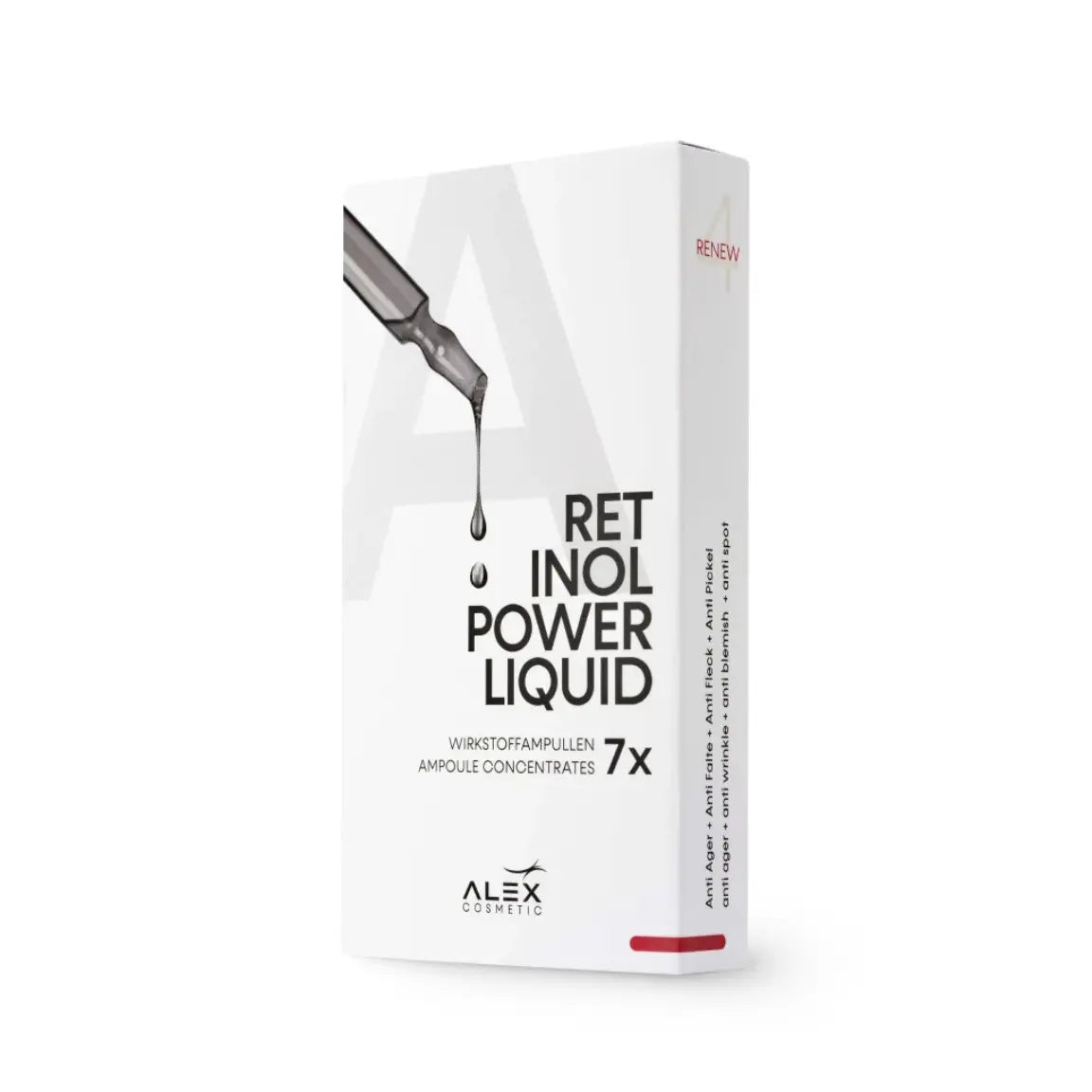 ALEX Retinol Power Liquid ampulės 7x1,5 ML