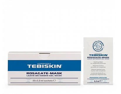 TEBISKIN ROSAGATE MASK raminanti veido kaukė 25 VNT
