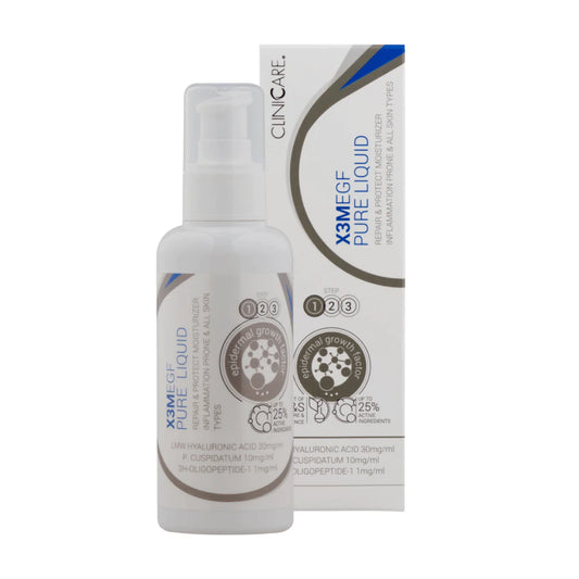 Clinicare X3M EGF priešuždegiminio poveikio drėkinamasis tonikas/losjonas, 100ml