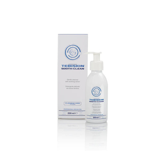 TEBISKIN® SOOTH-CLEAN prausimosi gelis jautriai, sudirgusiai odai 200 ML