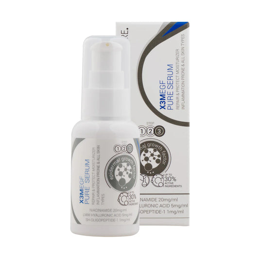 Clinicare X3M EGF priešuždegiminio poveikio drėkinamasis serumas, 50 ml